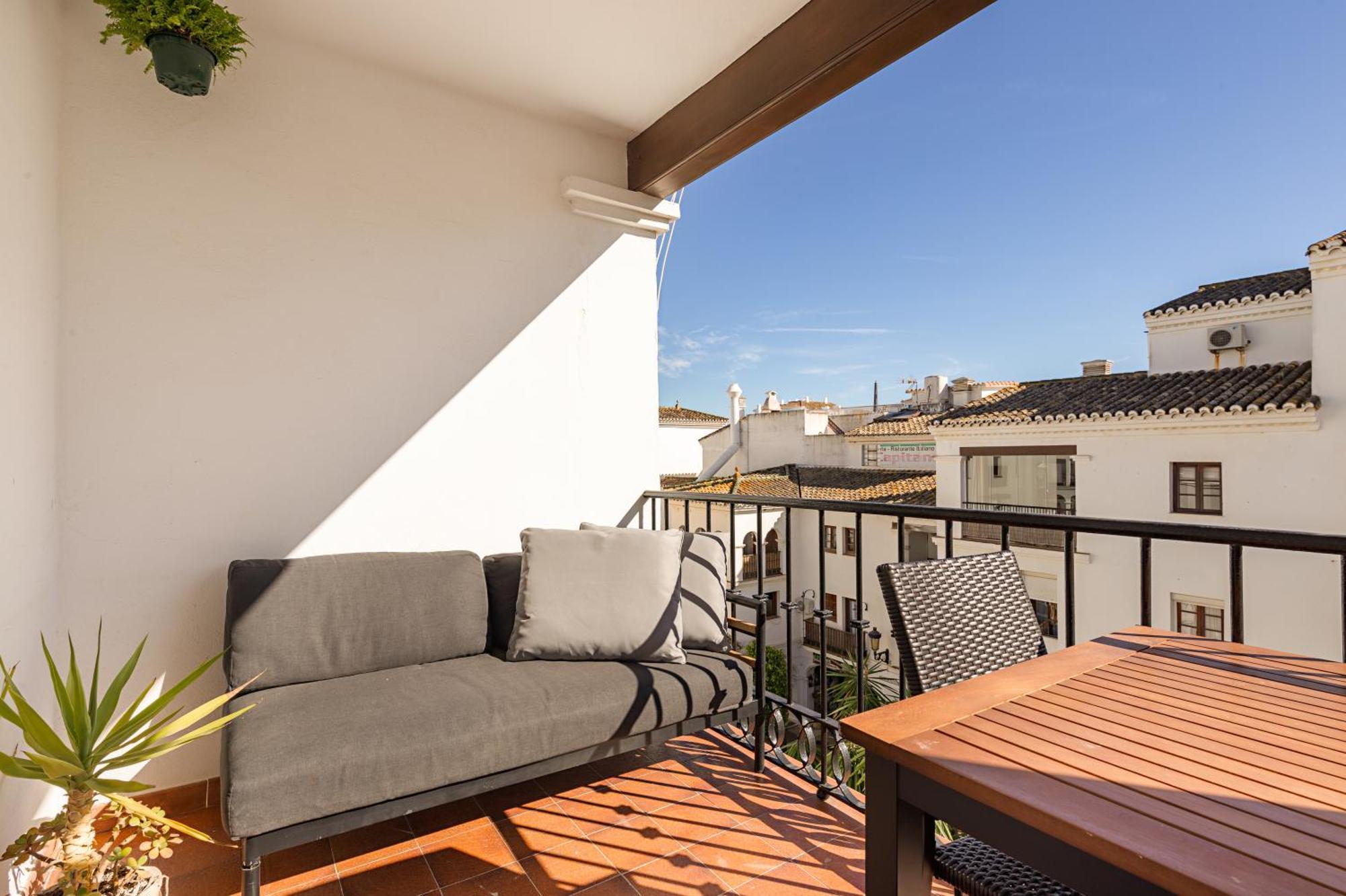 Duquesa Port Studio Apartment - Bright Sunlit Terrace Manilva Exterior foto